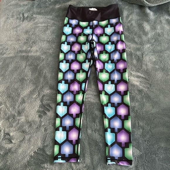 Tipsy Elves Pants - ❌ SOLD ❌ midrash manicures Hanukkah leggings